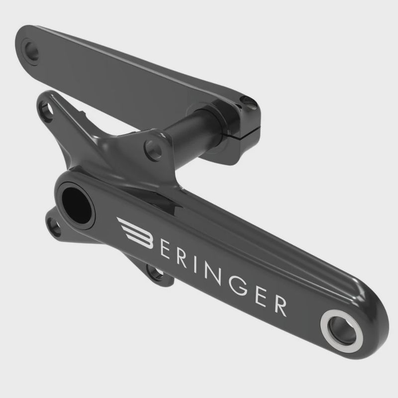 Beringer Ultralight Bmx Race Junior J2 Crankset Black Beringer Ultralight Bmx Race Junior J2 Crankset Black