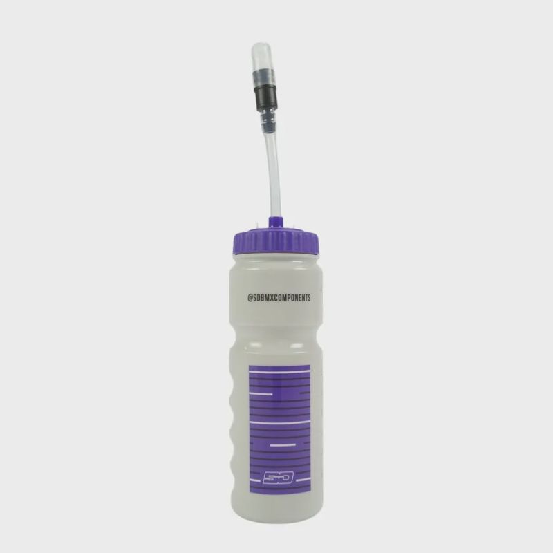 SD Bottle V4 With Straw Grey/Purple bidon