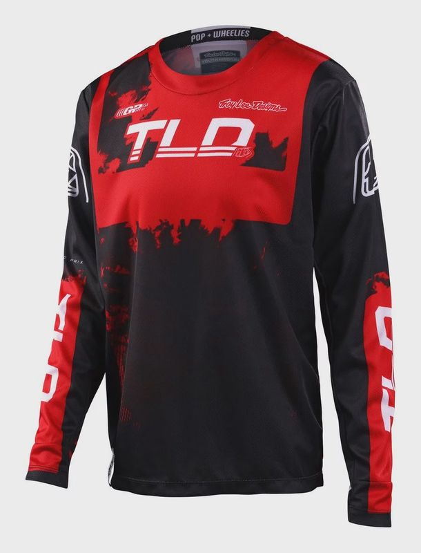 Troy Lee Designs GP Jersey, Astro, red/black, youth