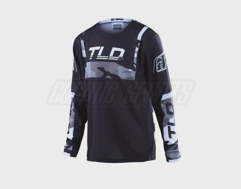 Troy Lee Designs GP Jersey, Brazen Camo, gray, Youth