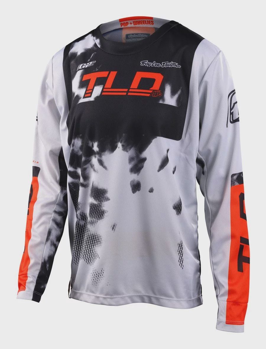 Troy Lee Designs GP Jersey, Astro, light gray/orange, youth Troy Lee Designs GP Jersey, Astro, light gray/orange, youth