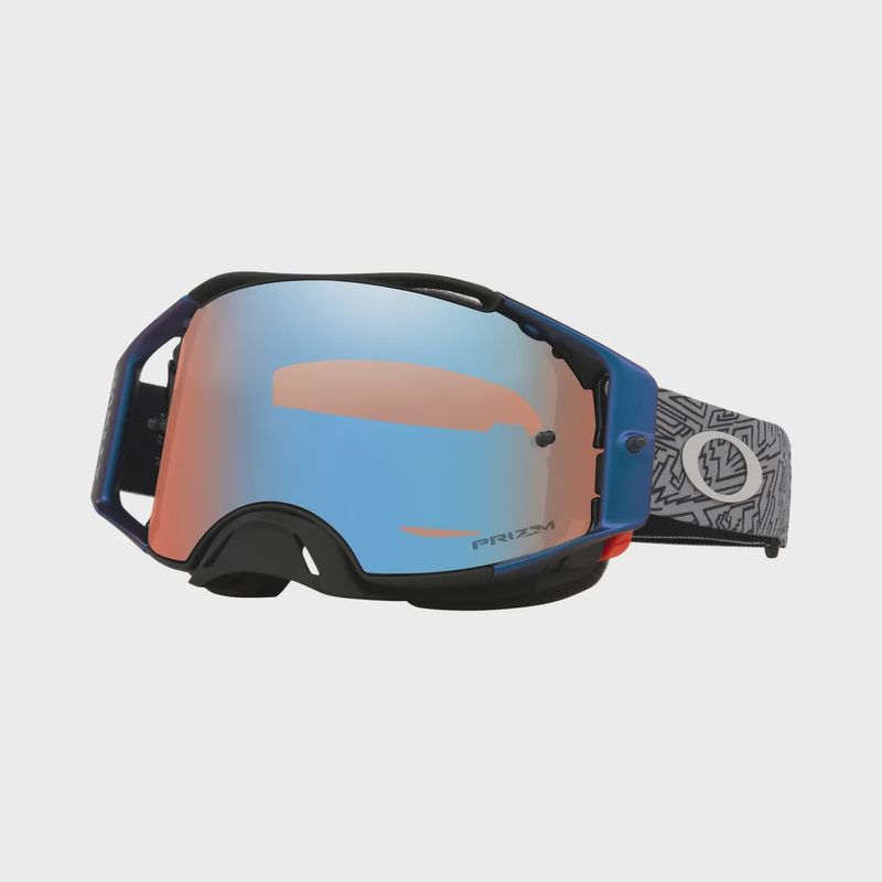 Oakley Airbrake MX Grey Strike - Prizm Sapphire