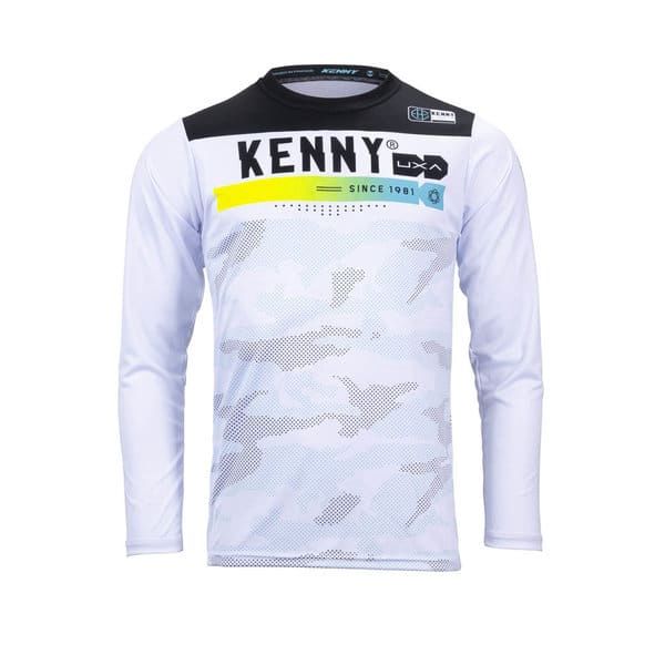 Kenny Elite Jersey Camo White 2023 Adult S
