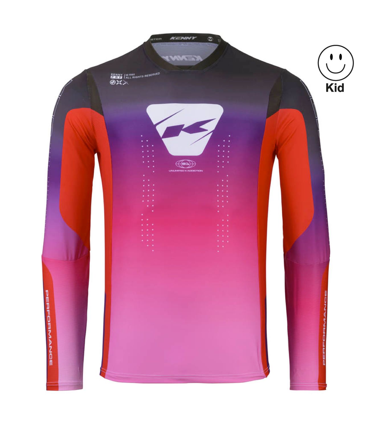 Kenny Performance Jersey Kid Purple Kenny Performance Jersey Kid Purple