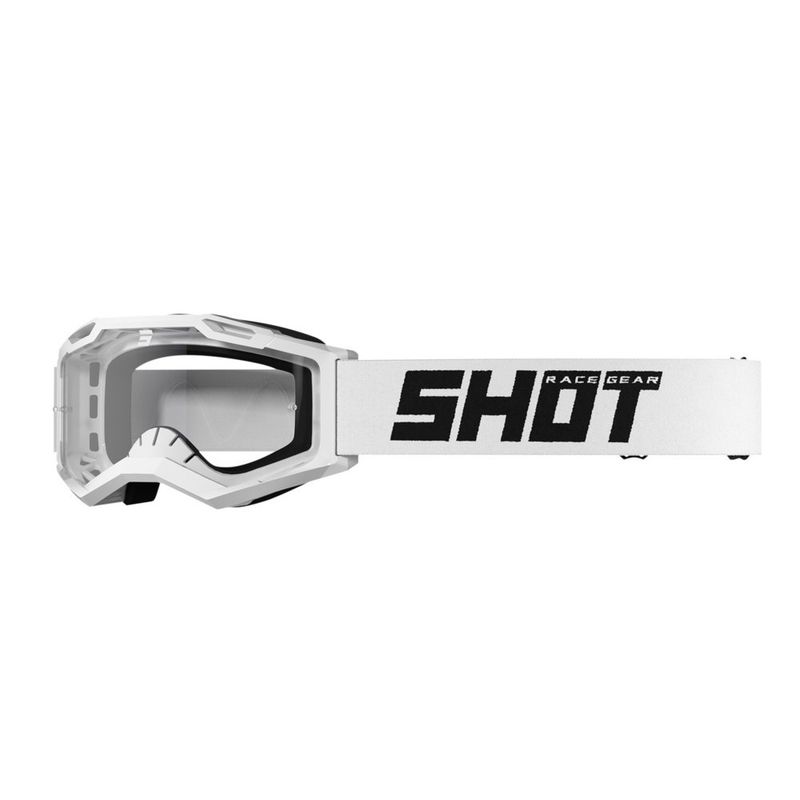 Shot Assault 2.0 Solid Goggle White Glossy