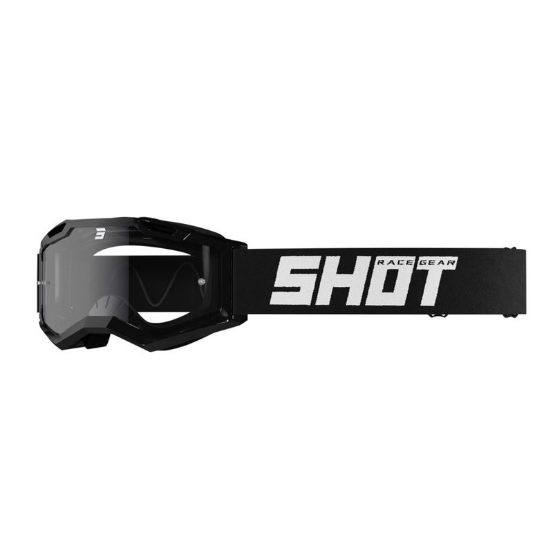 Shot Assault 2.0 Solid Goggle Black Glossy
