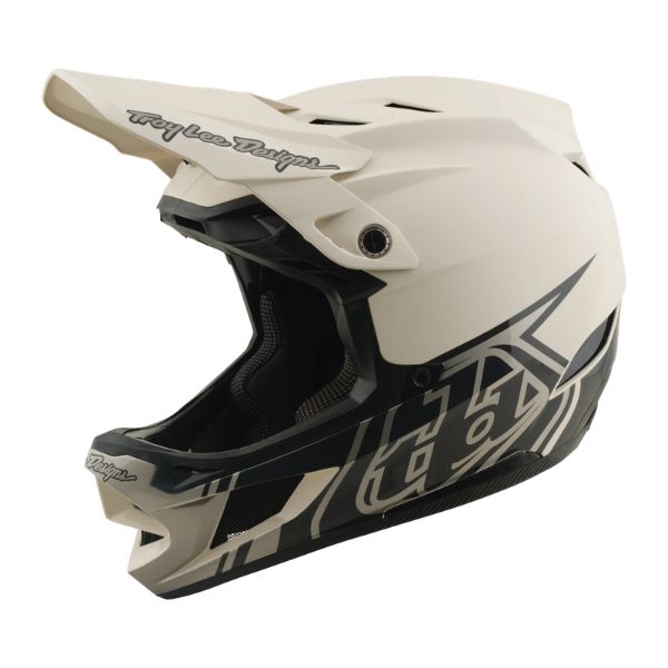 Troy Lee Designs D4 COMPOSITE HELMET STEALTH PUMICE