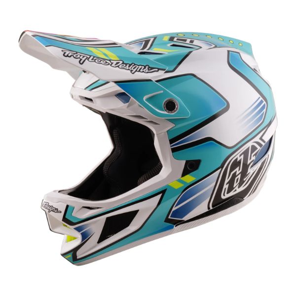 Troy Lee Designs D4 COMPOSITE HELMET CREST REAL TEAL