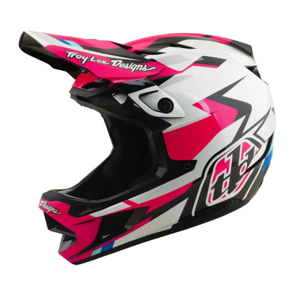 Troy Lee Designs D4 POLYACRYLITE HELMET ROAMER MAGENTA