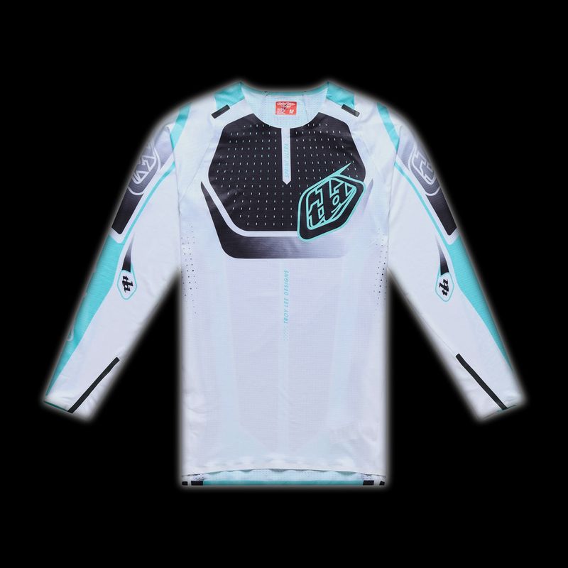 Troy lee designs SPRINT ULTRA JERSEY PROTON WHITE