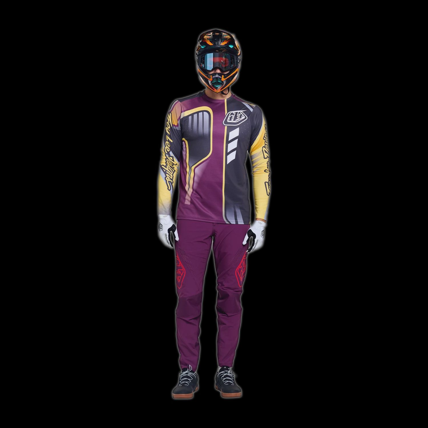 Troy lee designs SPRINT PRO JERSEY LOWRIDER SANGRIA