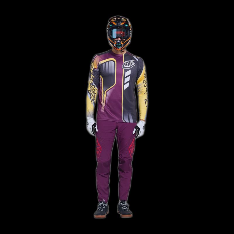 Troy lee designs SPRINT PRO JERSEY LOWRIDER SANGRIA