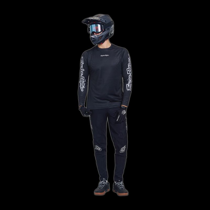 Troy lee designs SPRINT PRO JERSEY MONO BLACK