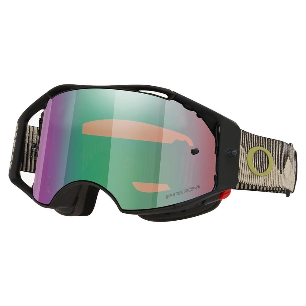 MTB bril Oakley Airbrake MTB Black Mist with Prizm Jade MTB bril Oakley Airbrake MTB Black Mist with Prizm Jade