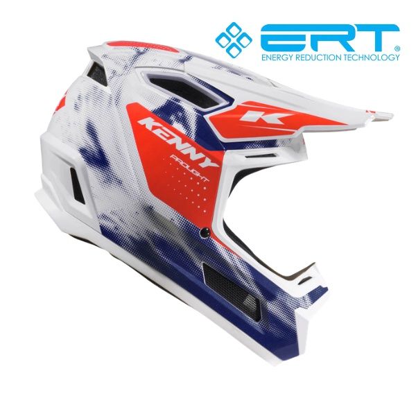 Kenny Prolight BMX Helmet Graphic Blood Blue Red