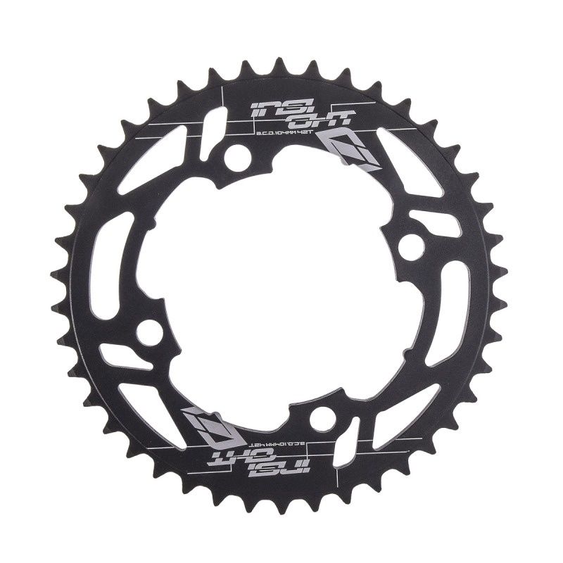 INSIGHT Chainring 104mm 4hole black