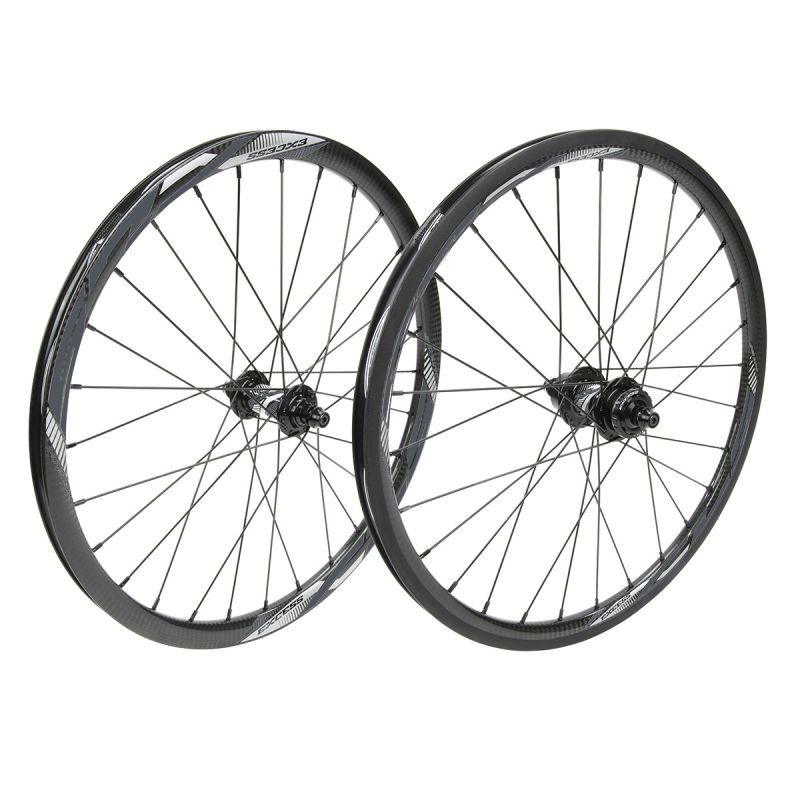 EXCESS XLC-3 mini/expert Carbon Wheelset 20" 451 28H