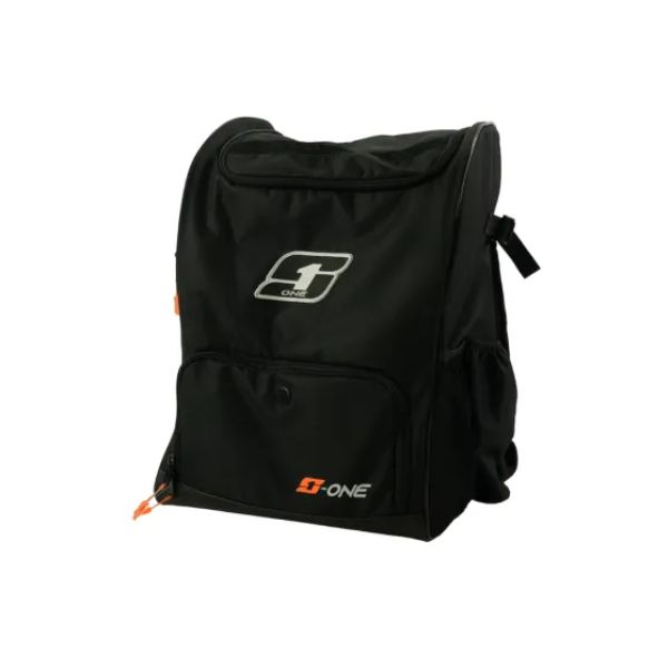 S1 Helmet/Gear backpack V2 Black/White/Orange S1 Helmet/Gear backpack V2 Black/White/Orange