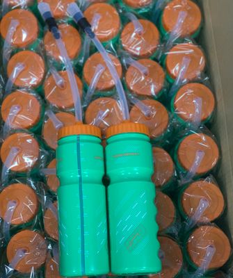 SD Bottle V5 With Straw Green/Orange Bidon