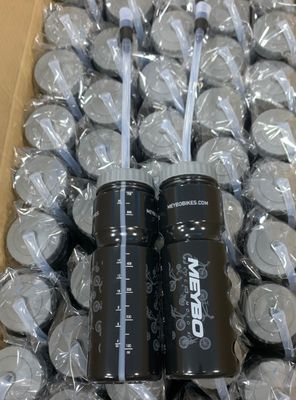 Meybo Bottle V4 With Straw Black/Gray Bidon