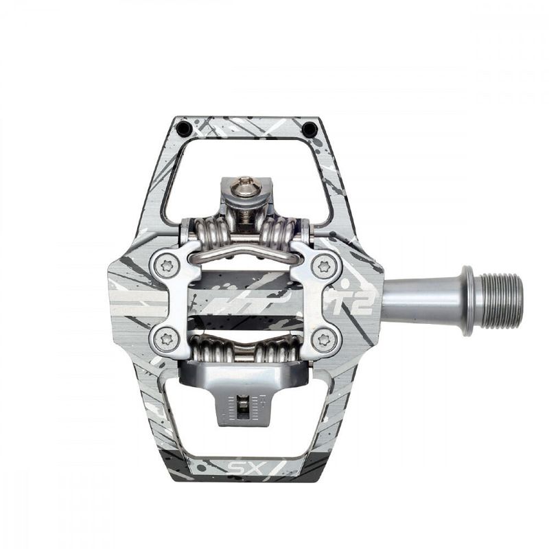 HT T2 SX pedals clipless Gery Camo