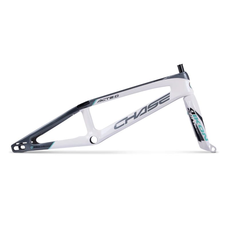 Chase ACT 2.0 frame WHITE / SILVER / TEAL