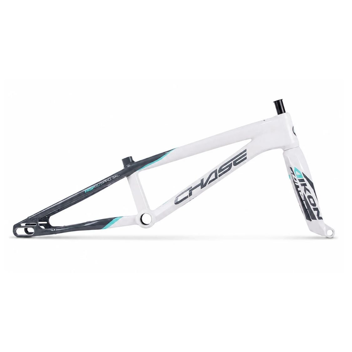 Chase RSP6.0 Frame WHITE / SILVER / TEAL Chase RSP6.0 Frame WHITE / SILVER / TEAL