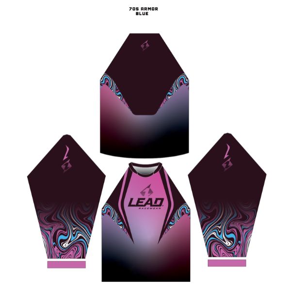 Flow BMX Lead BMX shirts 70s Armor Purple
