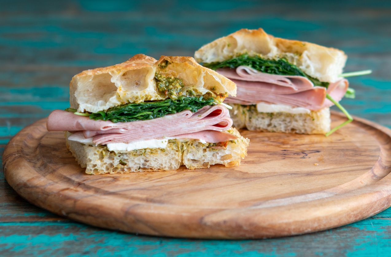 #4 Mortadella Pesto Sandwich