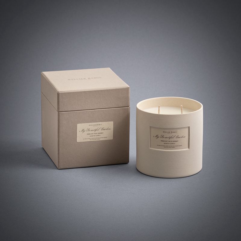 Atelier Rebul Fresh Cut Fig &amp; Coconut Geurkaars 600GR