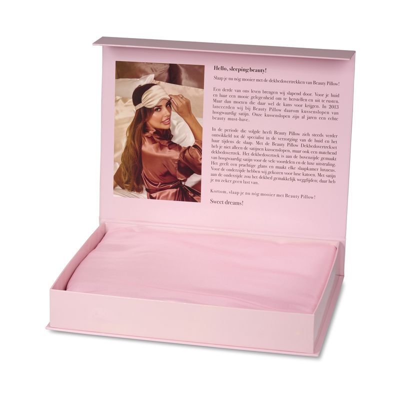 Beauty Pillow® Dekbedovertrek Set - Old Pink 200x200x220