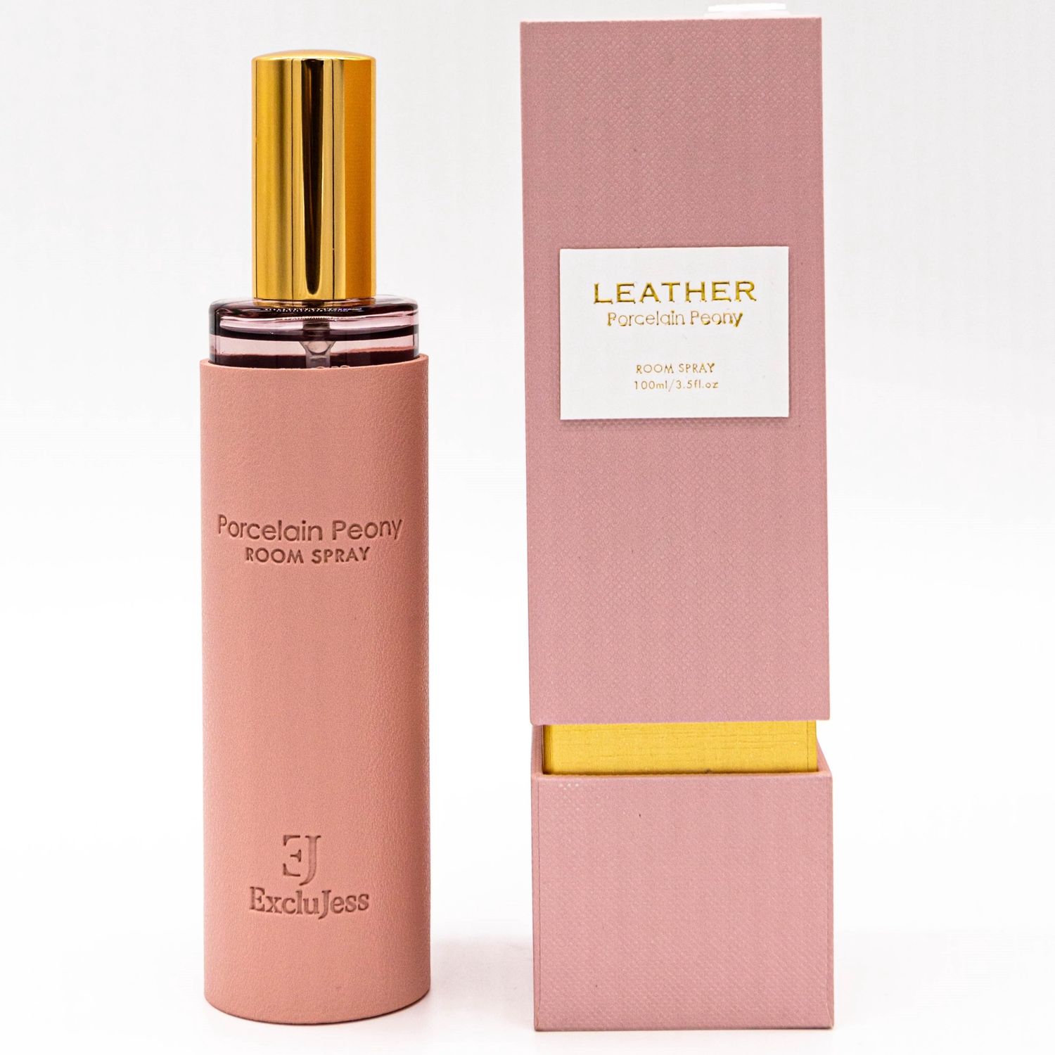 ExcluJess Leather Roomspray Porcelain Peony 100 ML