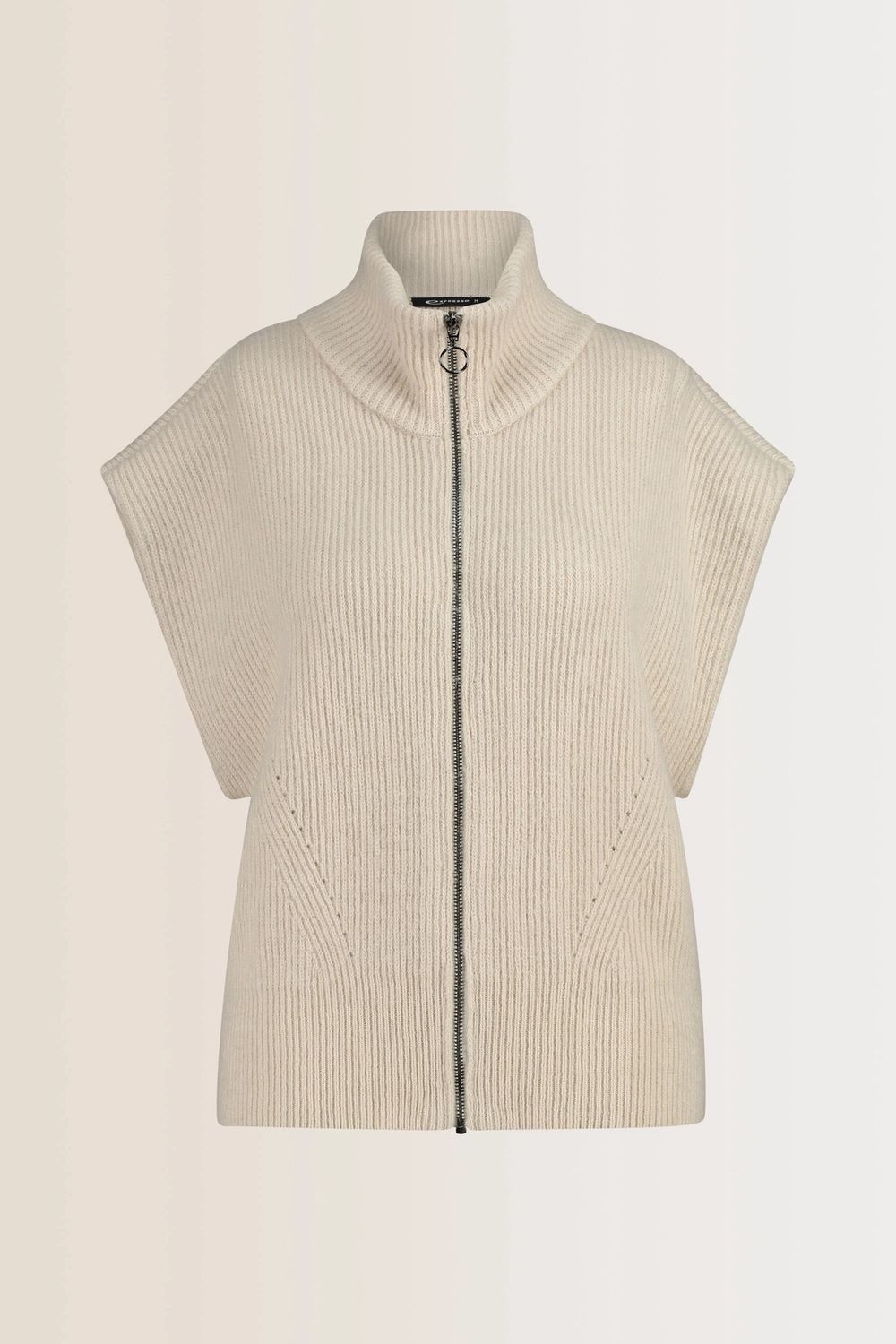 Expresso gilet gebreid met rits