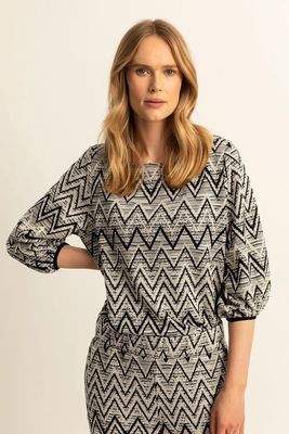 Expresso top missoni print