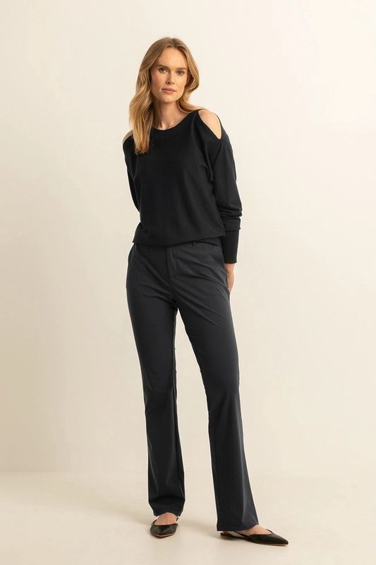 Expresso broek travel zwart