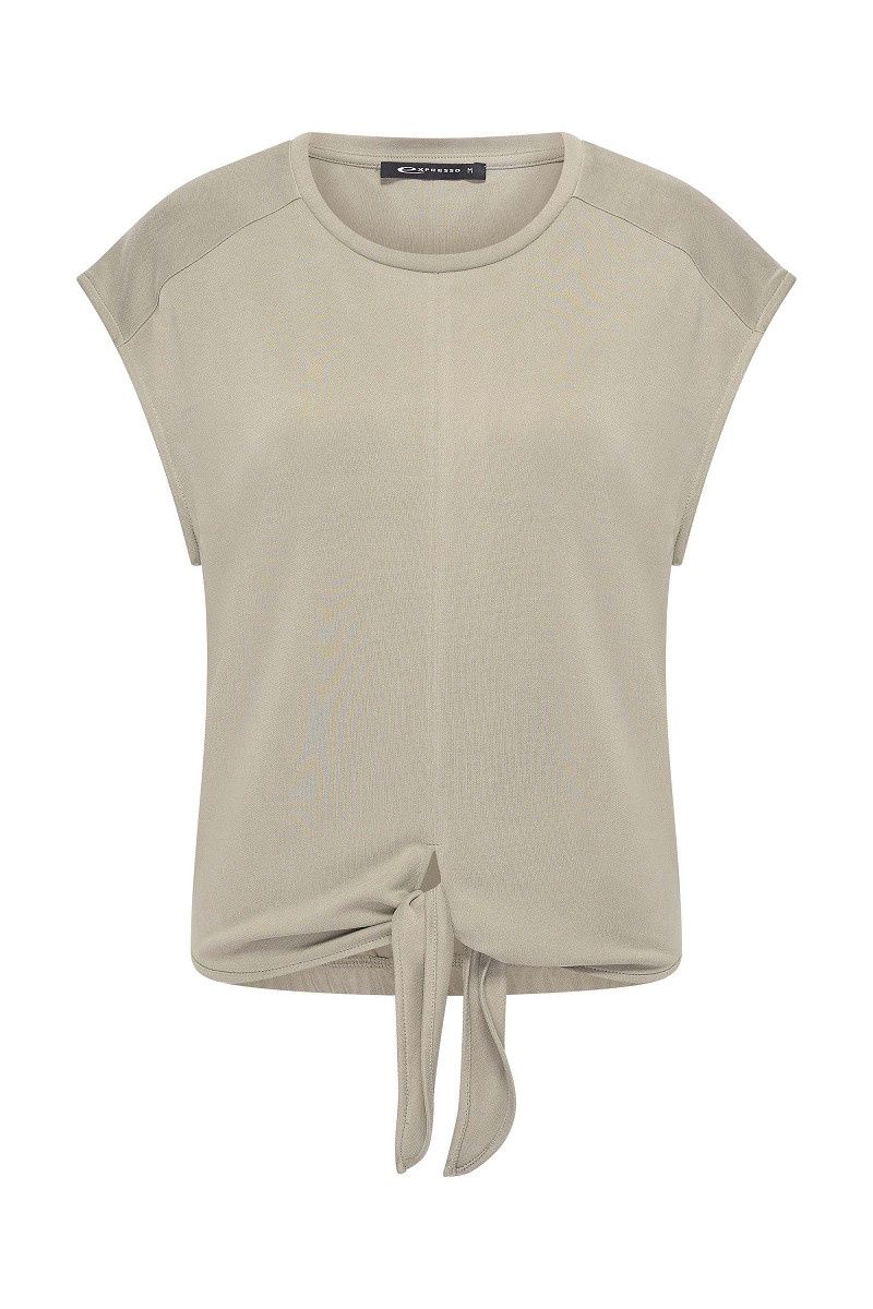 Expresso top met knoopdetail