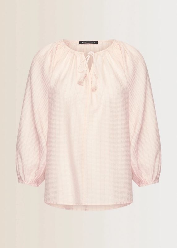 Expresso jacquard Blouse roze