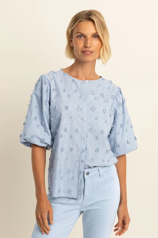 Expresso Geborduurde blouse