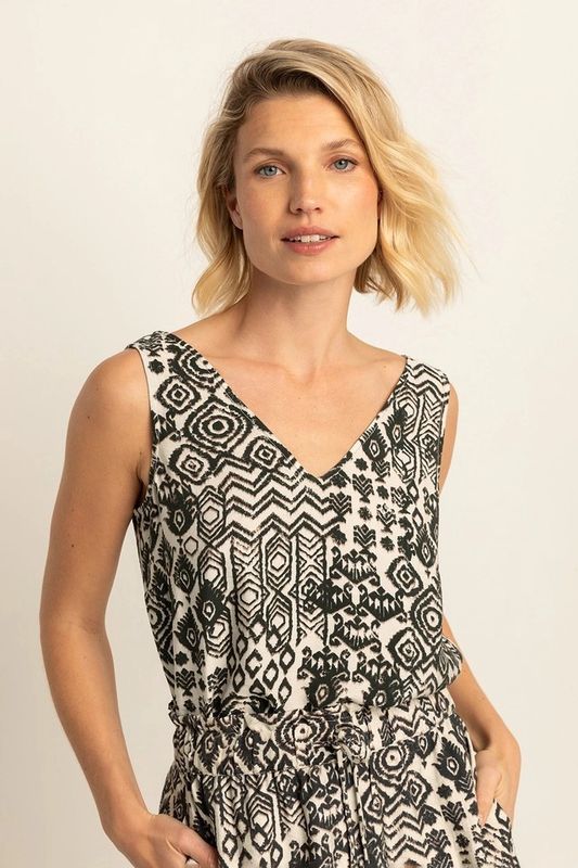 Expresso Top met print