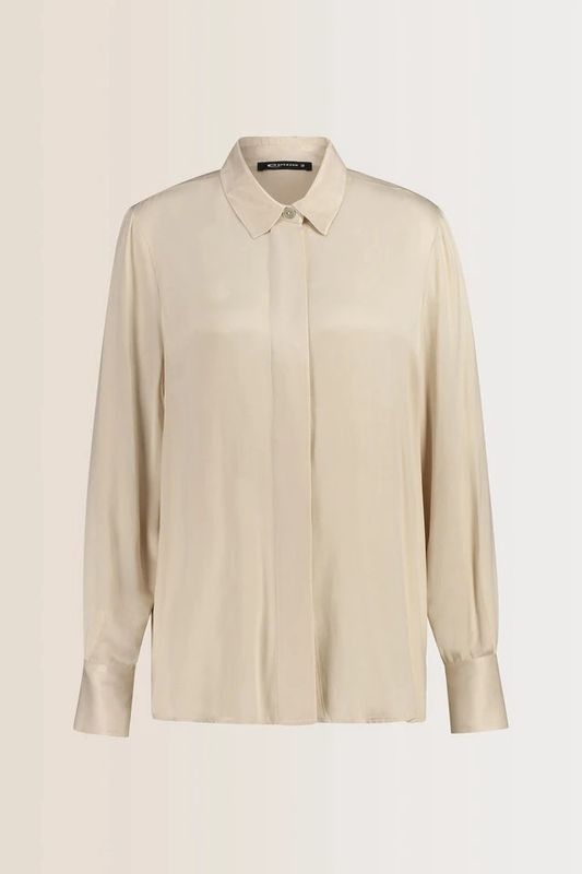Expresso basic blouse lange mouw