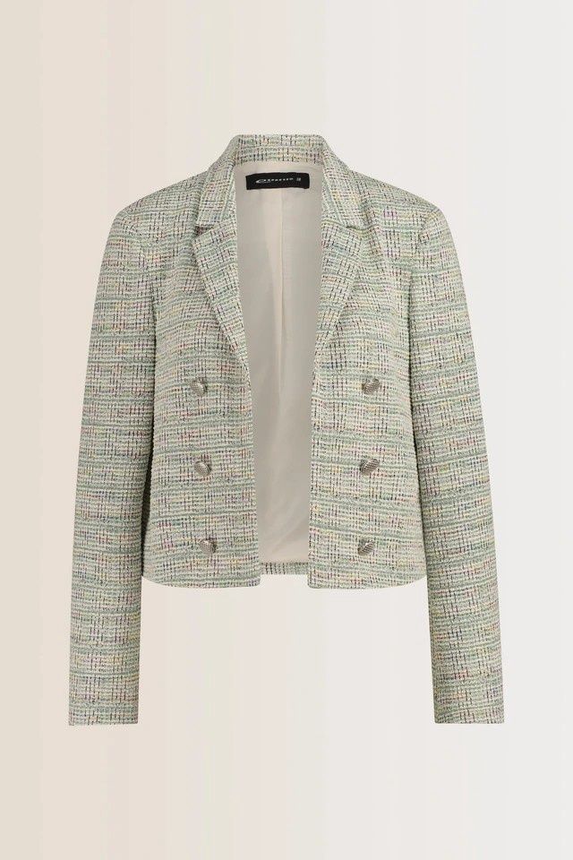Expresso blazer boucle fancy