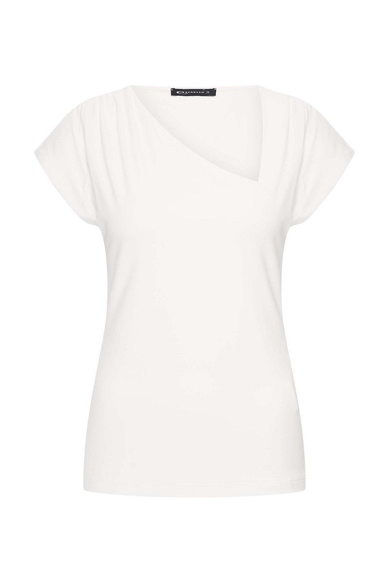 Expresso Top met asymmetrische halslijn