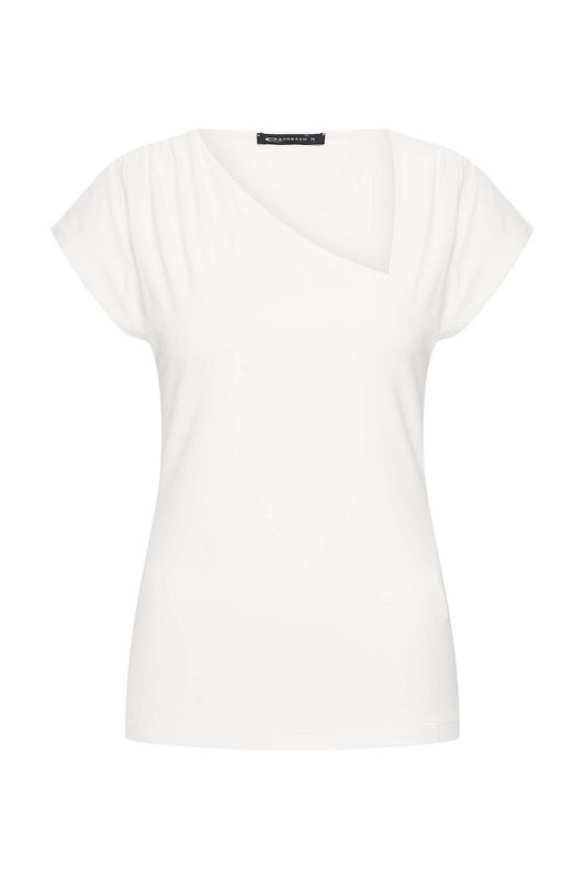 Expresso Top met asymmetrische halslijn
