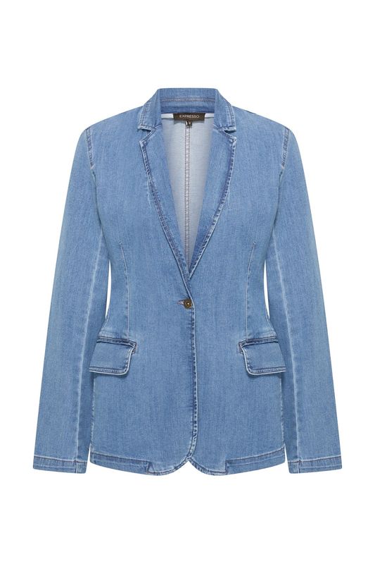 Expresso Blazer mid blue denim