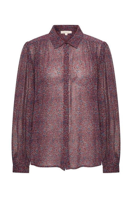 Expresso Blouse woven paisley print