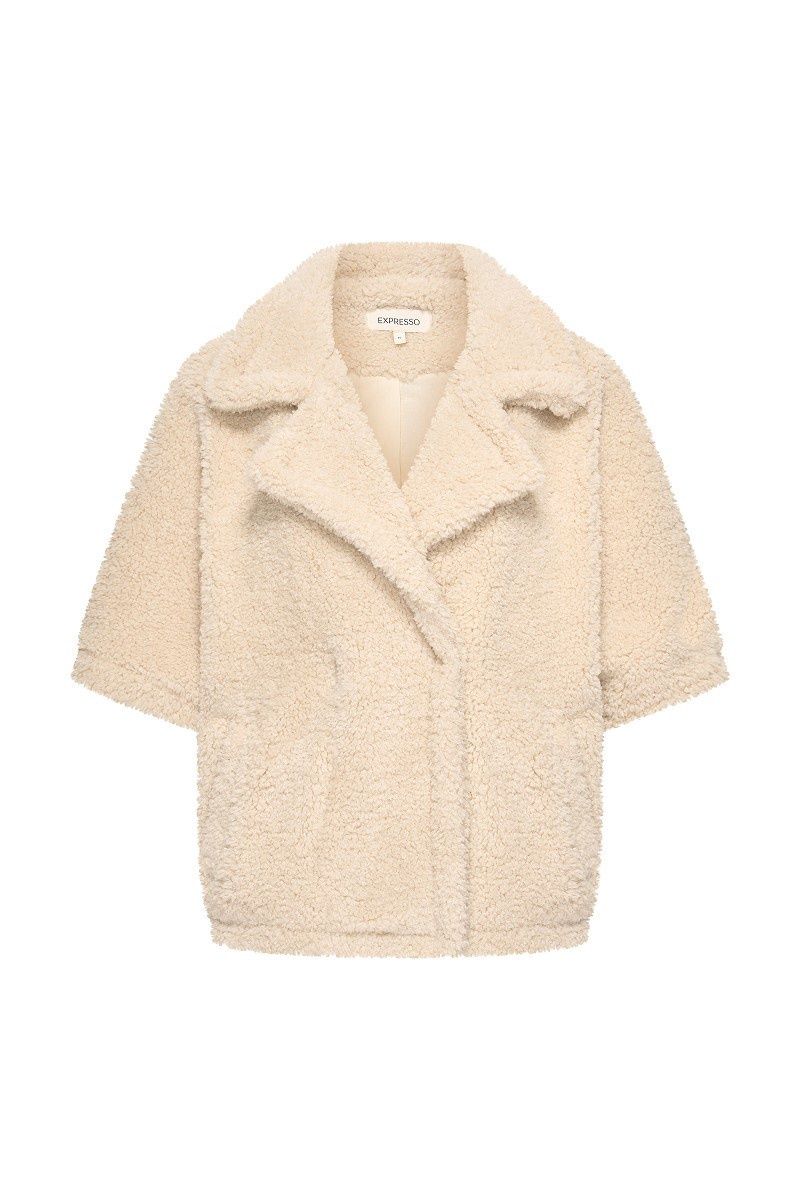 Expresso Jacket woven teddy