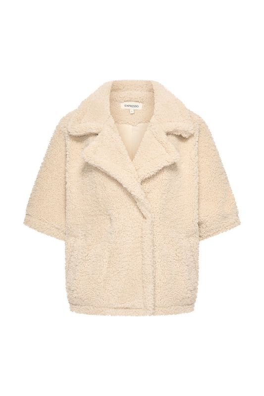 Expresso Jacket woven teddy