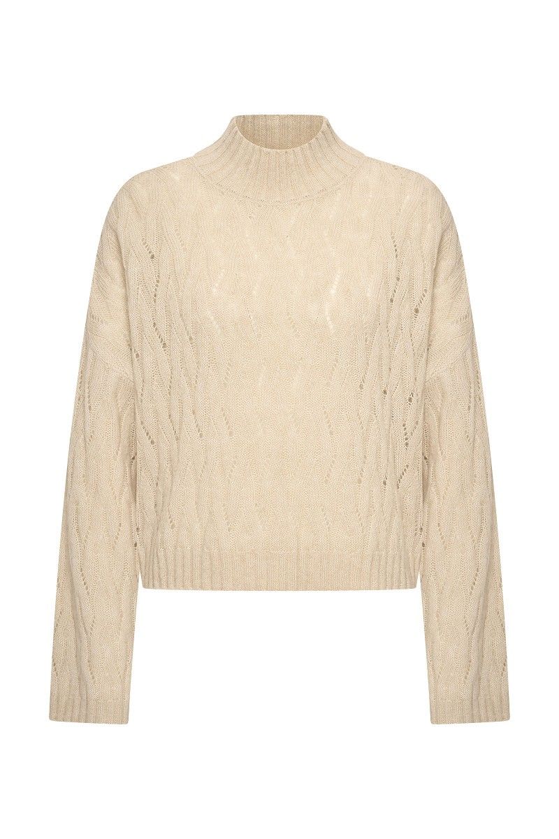 Expresso Pullover lightweight cable