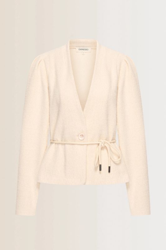 Expresso Jacket jersey pleats