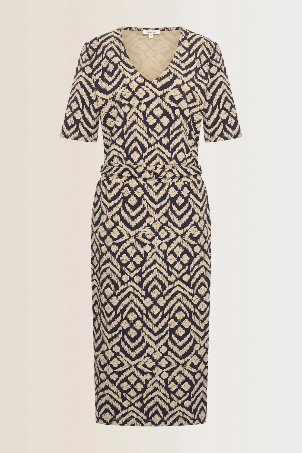 Expresso Dress travel print